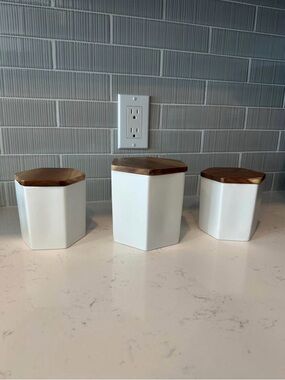 EUC Teavana Canister Set